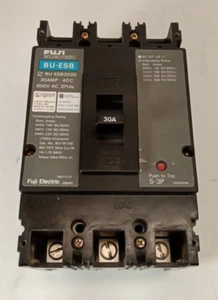 Fuji Electric BU-ESB3030 30 Amp Circuit Breaker 3 Pole - Picture 1 of 4