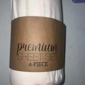 Ienjoy Home Essential Colors 6-Piece King Sheet set Ultra Soft Microfiber - Picture 1 of 5