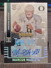 Marcus Mariota Auto 2015 Panini Contenders Draft Picks Bowl Ticket #131A RC /99