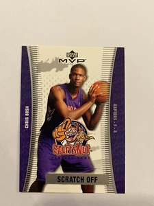 2003-04 Upper Deck MVP Sportsnut Fantasy #SN87 Chris Bosh Toronto Raptors - Picture 1 of 2