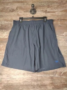 Speedo Mens Marina Style Long Volley Swim Trunks Short Blue XL 20" Total Length - Picture 1 of 8