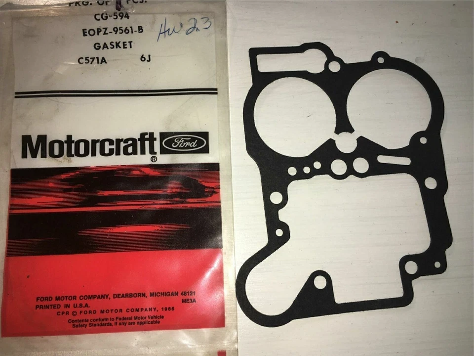NOS Ford Lincoln Mercury CG-594 Gasket E0PZ-9561-B- C23 - Изображение 1 из 1