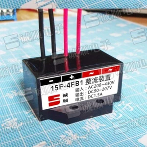 1 pz 15F-4FB1 AC200~AC430V 50/60Hz DC90~207V DC1.5A Raddrizzatore freni - Foto 1 di 2