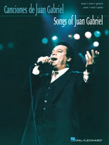 Songs of Juan Gabriel Latin Piano Sheet Music Guitar Chords Lyrics Book - Picture 1 of 1
