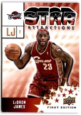2009-10 Upper Deck First Edition Star Attractions #SA2 LEBRON JAMES  Basketball