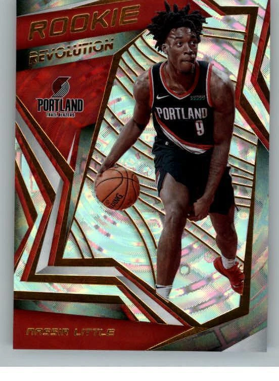 2019-20 Panini Revolution Rookie Fractal #16 Nassir Little (ref 131966) - Image 1 of 2