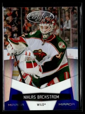 2010-11 Panini Certified Mirror Blue Niklas Backstrom 062/100 Minnesota Wild #73 - Image 1 of 2