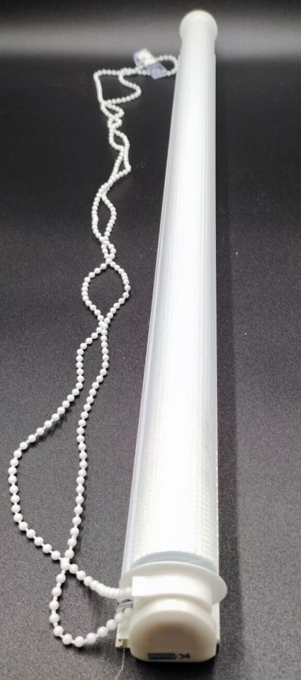 Rollo K-home Klemmfix Doppelrollo Madrid ohne Bohren Weiß 80 x 150 cm - Bild 1 von 4