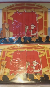 Vtg 3D Hunkydory By Dana Kubick 1988 Christmas At The Theater Card Set Of 2 - Foto 1 di 9
