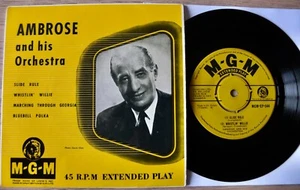 AMBROSE AND HIS ORCHESTRA 7" EP MGM (1955) EX+ JAZZ EASY GT BRITAIN - Picture 1 of 2
