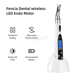 Dental Cordless LED Endo Motor 16:1 Contra Angle Root Canal Treatment Endodontic - Picture 1 of 12