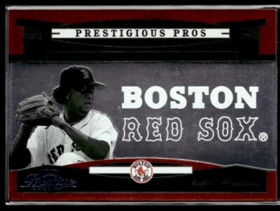 L5,181 - 2005 Playoff Prestige Prestigious Pros Orange #PP45 Pedro Martinez /500 - Image 1 of 2