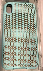 iPhone 6.1 Teal iPhone Case Blackweb Soft Touch Silicone NIB - Picture 1 of 4