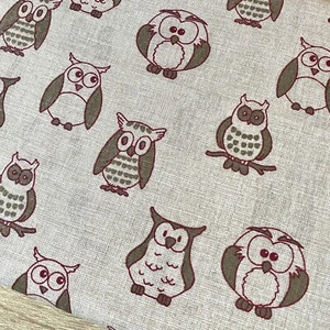 115. Tela Moody Owl Shabby Chic 100 % algodón - Imagen 1 de 2