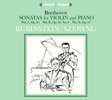 Arthur Rubinstein and Henryk Szeryng: Beethoven Sonatas for Violin and Pian (CD)