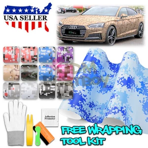 Digital Camouflage CAMO Digital Army Vinyl Sticker Wrap Decal Air Release - Picture 1 of 111