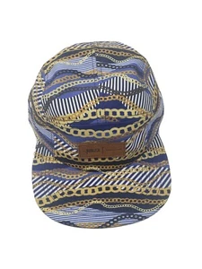Sombrero Publish Multicolor Ajustable Azul Cadenas 5 Paneles Gorra Clipback - Imagen 1 de 5