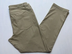 Pantalones Lululemon ABC Commission para hombre talla 33x31 Warpstreame caqui M5426S - Imagen 1 de 16