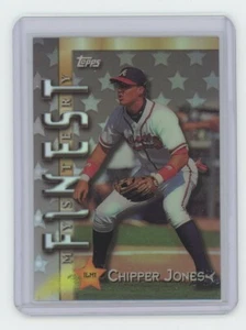 1997 Topps Chipper Jones Mystery Finest Refractor ILM1 - Picture 1 of 2