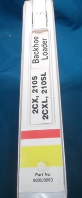 JCB 2CX 210S 2CXL 210SL RETROESCAVADEIRA SERVIÇO REPARO OFICINA MANUAL - Imagem 1 de 4