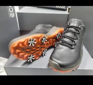 NEW Ecco Golf Biom G3 Men's Spiked Leather Golf Shoes, Black 131824 01001 - Picture 1 of 6