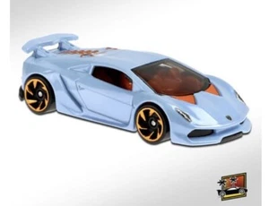 2020 HOT WHEELS 164/250 LAMBORGHINI SESTO ELEMENTO 10/10 HW EXOTICS BLUE New - Picture 1 of 6