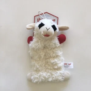 NEW Dog Toy Lamb Chop 9” Toss  Fetch Flattie with Squeakers | Multipet - Picture 1 of 7
