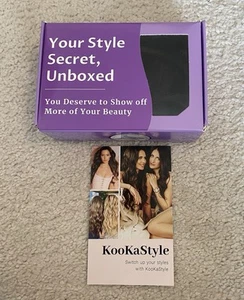 KooKaStyle Invisible Wire Brown 12-inch Extension - Never Worn - Picture 1 of 6