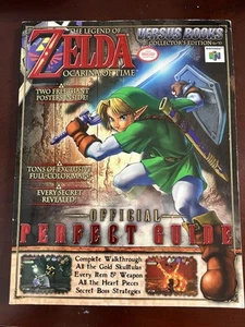 The Legend of Zelda Ocarina of Time Perfect Guide Incl Posters Versus Books N64 - Picture 1 of 18