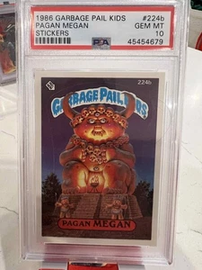 Garbage Pail Kids 1986 224b Pagan Megan PSA 10 Gem Mint - Picture 1 of 1
