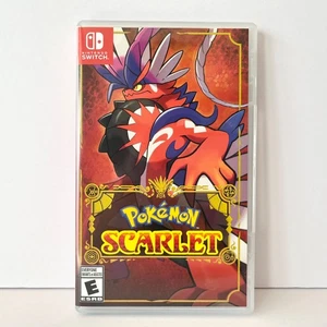 Authentic Replacement CASE ONLY Pokemon Scarlet Nintendo Switch Box -NO GAME - Picture 1 of 7