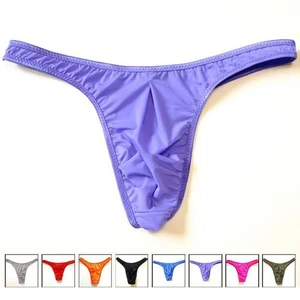 Calzoncillos Hombres Mini Tanga Traje de Baño Ropa Interior Bikini Traje de Baño Ropa de Playa Hombre Tanga - Imagen 1 de 34