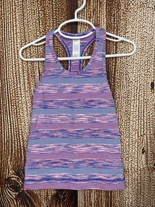 IVIVVA By Lululemon Athletic Tank Top Girl’s Size 6 Sleeveless Racerback - Picture 1 of 4