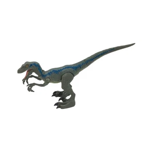 Figura de acción Jurassic World VELOCIRAPTOR Blue Attack Pack dinosaurio Mattel 2017 - Imagen 1 de 6