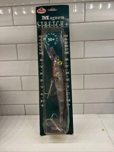 Manns Bait Magnum Stretch 30+ Black Back Mylar SDRB887-M Deep Sea Fishing Lure - Picture 1 of 9