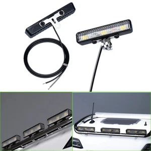 1pcs LED Rectangular Spotlight for 1/14 Tamiya RC Truck 770S Car Accessories - Picture 1 of 14