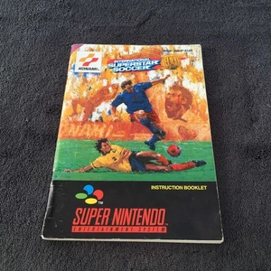 Super Nintendo International Superstar Soccer EUR Very Good Condition - Picture 1 of 6