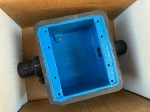 OCAL FDC222-G FDC222G Feedthru Box Profundo 2 Velocidades 3/4" PVC FDC - NUEVO en CAJA - Imagen 1 de 2