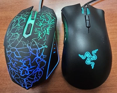 Ratón para juegos RAZER DEATHADDER ELITE RZ01-0201 y Gamestart - Lote 2 COMO NUEVO Foto 1 de 4