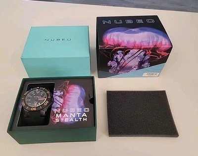 Reloj Hombre Nubeo Watches Manta Stealth Automático NB-6054-02 50mm Foto 1 de 4