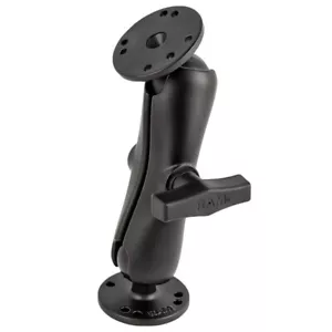 RAM Mount 1.5 inch Ball Mount with 2.25" AMPS Round Bases RAM-101U - Picture 1 of 4