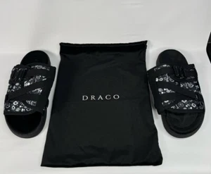 Draco Slides Remastered Velvet Sole Bandanna Draco Slides Size 9-10 New w/Bag - Picture 1 of 17