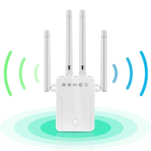 300Mbps WLAN Repeater Router Range WIFI Signal Verstärker Access Point Booster . - Bild 1 von 18