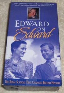 Edward on Edward VHS Video Prince Edward Windsor royal scandal - Picture 1 of 3