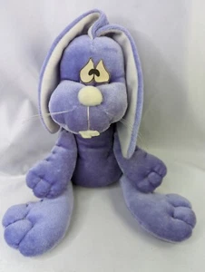 Applause The Huggable Hare Plush Purple Rabbit 13 Inch 1987 Stuffed Animal Toy - Imagen 1 de 8