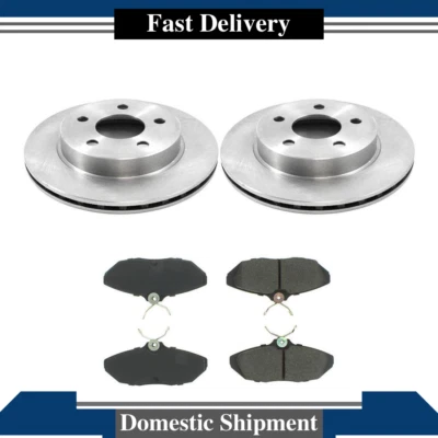 Se adapta a rotores de freno traseros y pastillas de freno metálicas Ford Thunderbird 1996-1997 Foto 1 de 3