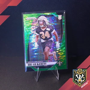 2024 Panini Prizm -Kool-Aid McKinstry #363 Green Wave Prizm (RC) Saints - Foto 1 di 2