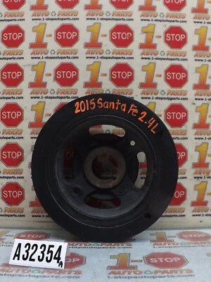 Polia de virabrequim balanceador harmônico HYUNDAI SANTA FE 2010-2012 23124-2G600 FABRICANTE DE EQUIPAMENTO ORIGINAL - Imagem 1 de 4