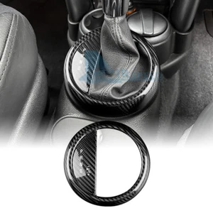 Panel de cambio de marchas de consola central de fibra de carbono real para Mini Cooper R50 R53 01-06 - Imagen 1 de 9