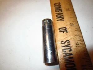 Snap On 7/16 Socket 1/4" Drive Deep 6 point STM14 SAE Standard USA Made Tool  - Bild 1 von 3